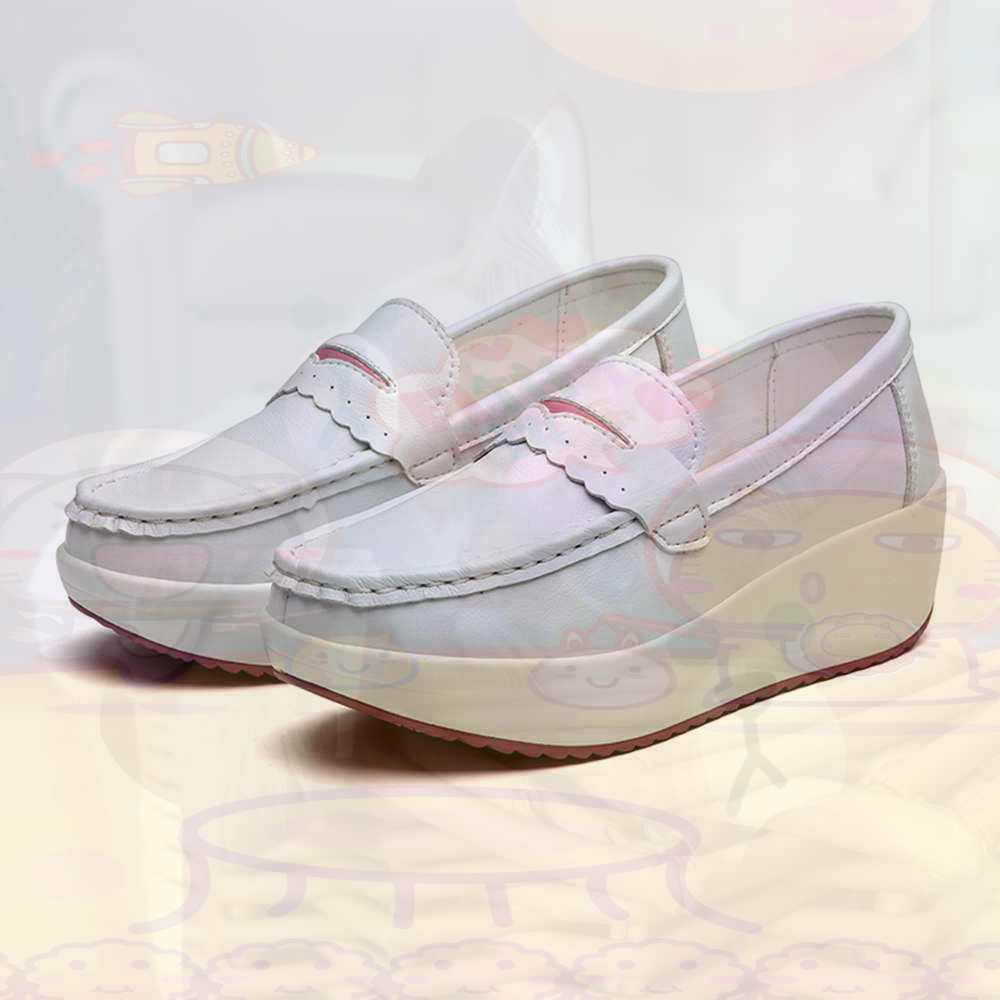 Young Men'S Semi Formal Wear - Platform Kış Pembe Spor Ayakkabı Tenis