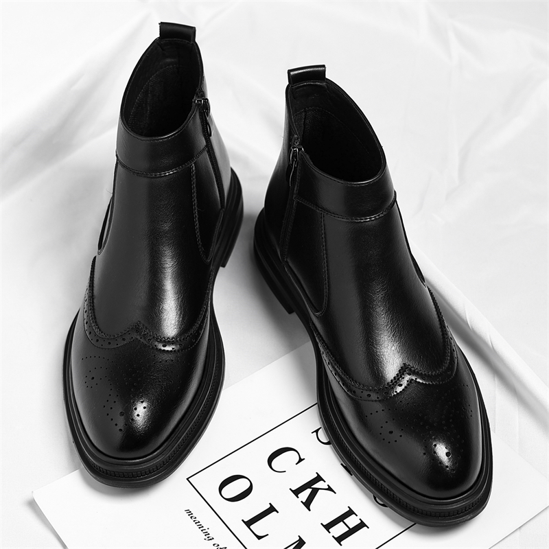 Sonbahar Kış Kalın Tabanlı Erk - Men Formal Wear With Boots incelemesi ve fiyatı