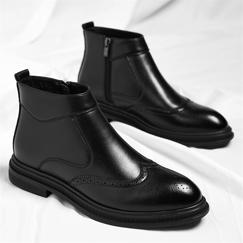 Sonbahar Kış Kalın Tabanlı Erk - Men Formal Wear With Boots incelemesi ve fiyatı