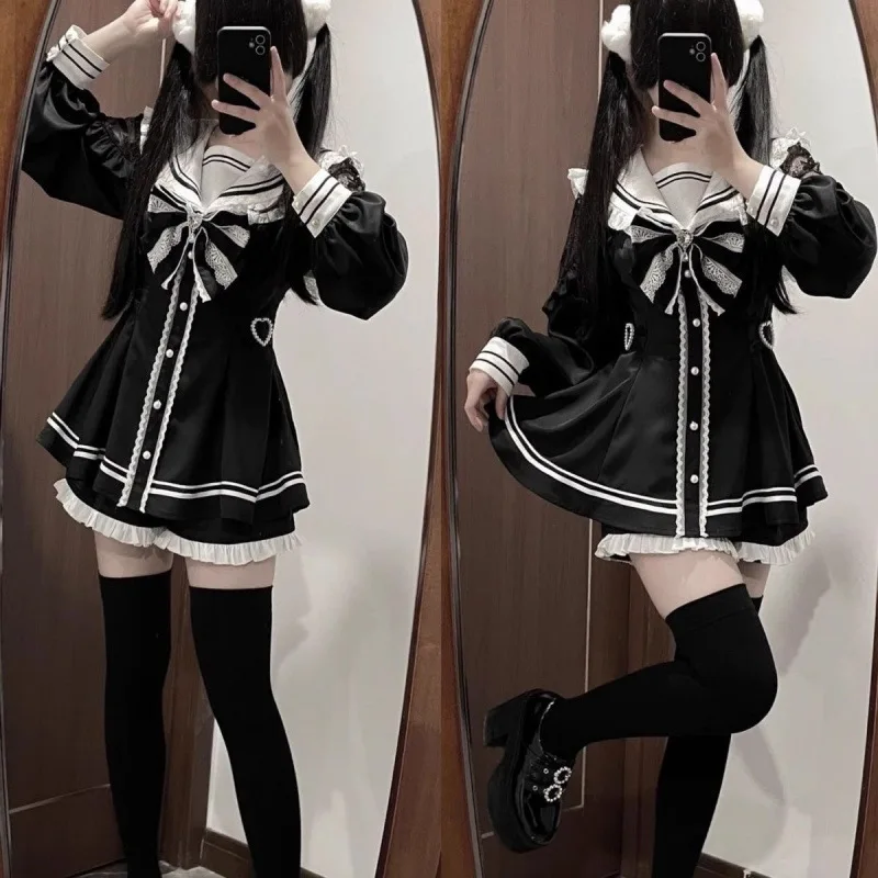Kızlar Jirai Kei Cosplay Elbis - Slim Fit Suit Set incelemesi ve fiyatı