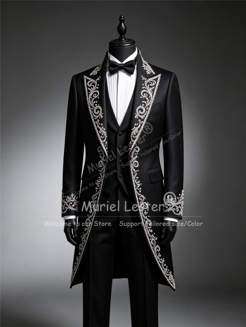 Erkek Parlak Kristal Boncuk İş - Men Formal Wear Clothes incelemesi ve fiyatı