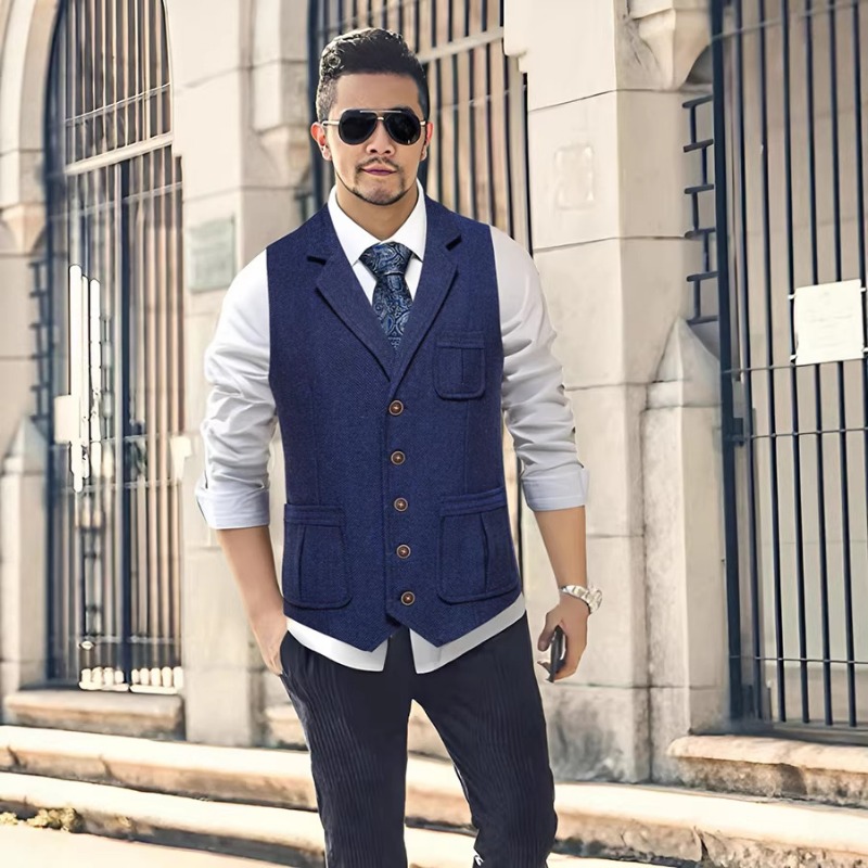 Erkek Balıksırtı Desenli Tüvit - Men'S Formal Wear No Suit incelemesi ve fiyatı