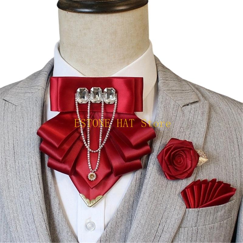49MF Yaka kravat ve yaka çiçek - Mens Formal Look incelemesi ve fiyatı