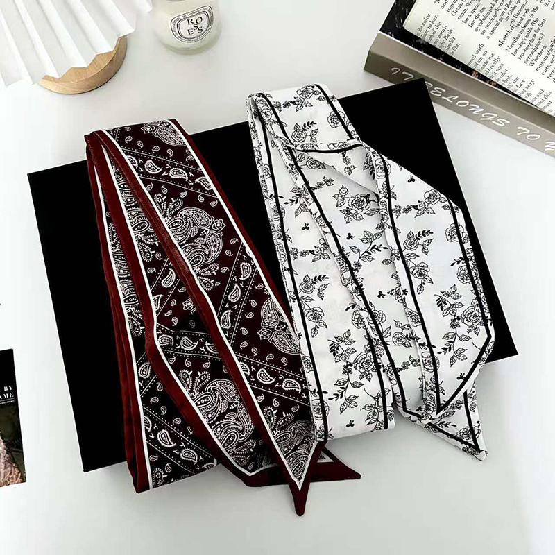 Lüks Moda Kadın İnce İpek Eşar - Silk Tie Woven incelemesi ve fiyatı