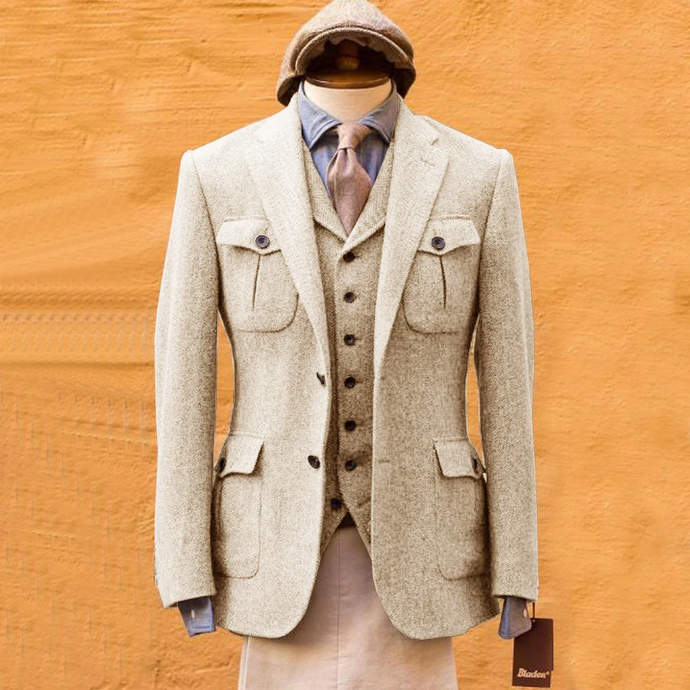 Erkek Takımı Balık Sırtı Desen - Mens Formal Look incelemesi ve fiyatı